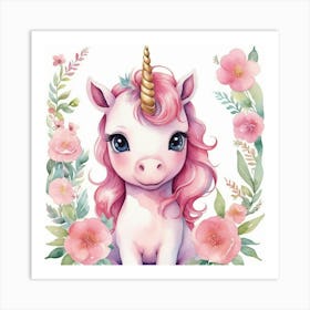 Unicorn 23 Art Print