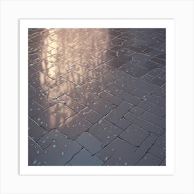 Floor In The Rain Art Print