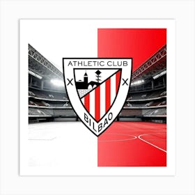 Athletic Club Bilbao Logo Wall Art 20 Art Print