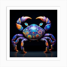 Crab Art Art Print