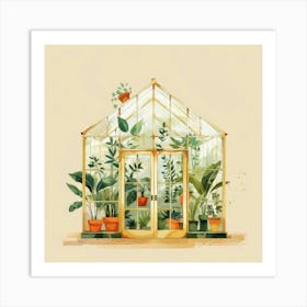 Greenhouse 8 Art Print