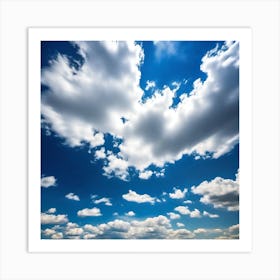 Cloudy Sky 26 Art Print