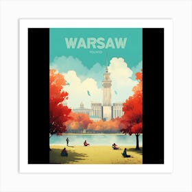 Warsaw Art Print