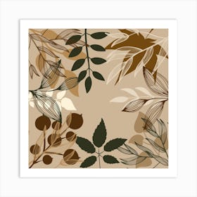 Autumn Leaves 2 Art Print