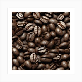 Coffee Beans 203 Art Print