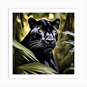 Black Panther Art Print