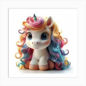 Unicorn 158 Art Print