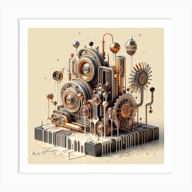 3d Illustration Art Print