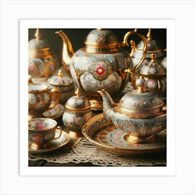 Tea Art 336 Art Print