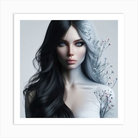 Winter Beauty Art Print