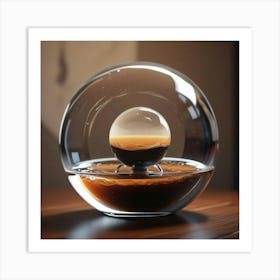 Coffee In A Glass 1 Art Print