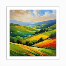 Tuscan Countryside 7 Art Print