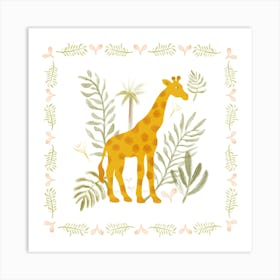 Giraffe Art Print