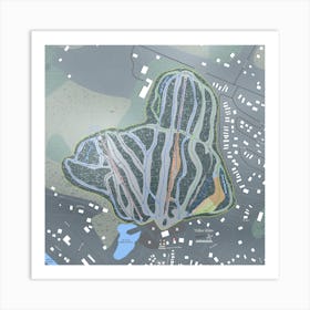 Vallee Bleue Art Print