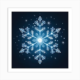 Snowflake 1 Art Print