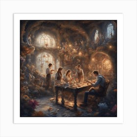 Beauty And The Beast 1 Art Print