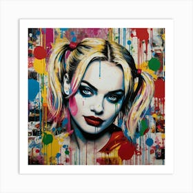 Harley Quinn 2 Art Print