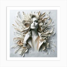 Paper Art 4 Art Print