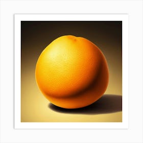 Orange Art Print