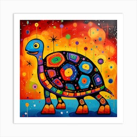 Turtle In The Sky 1 Art Print