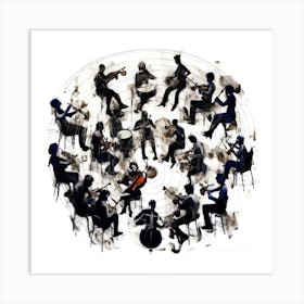 The Orchestra - Music Of The World Art Print