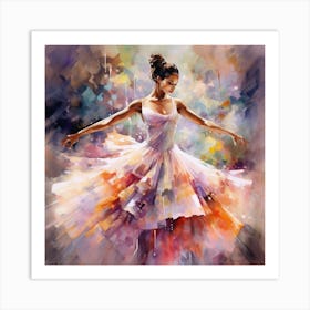 Ballerina 14 Art Print