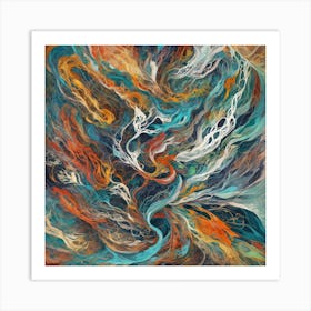 Abstract Nature 2 Art Print