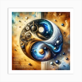 Yin And Yang Art Print