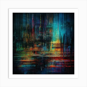 Abstract Painting 4 Art Print