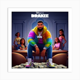 Disney Pixai Presents “Drake” Art Print