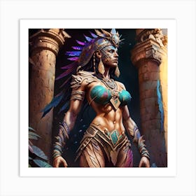 Sumerian Queen Art Print