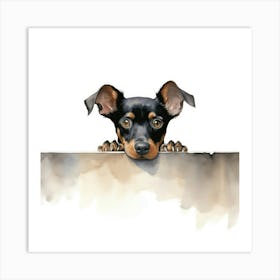 Doberman Pinscher 10 Art Print