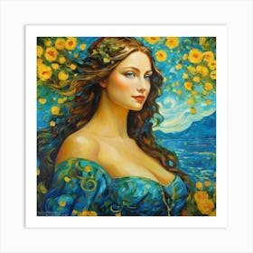 Mermaidghn Art Print