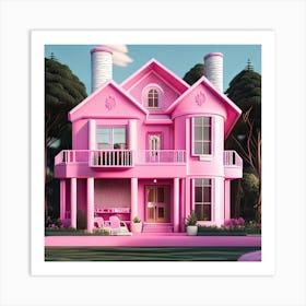 Barbie Dream House (987) Art Print