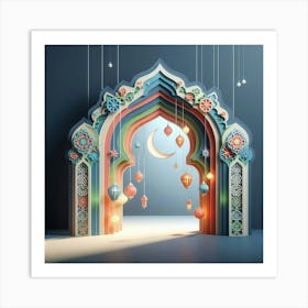 Islamic Ramadan 10 Art Print