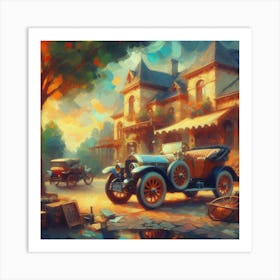 Antique Car Art Print