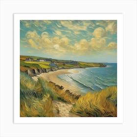 Oil seascape Art Print