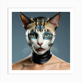 Portrait Of A Cat 3 Art Print