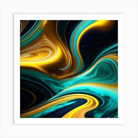 Abstract Abstract Painting Art Print