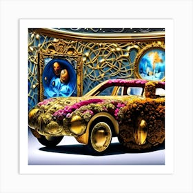 Car Of The Gods Art Print