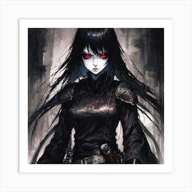 Dark Angel Art Print