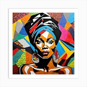 African Woman 8 Art Print