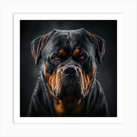 Rottweiler Art Print