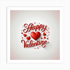 Happy Valentine'S Day 8 Art Print