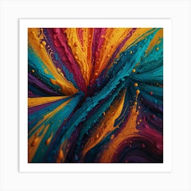 Abstract Abstract Painting 10 Art Print