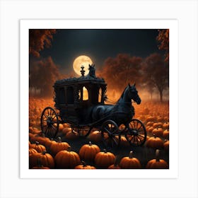 Halloween Pumpkins 6 Art Print