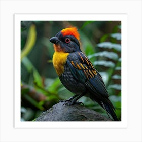 Rufous-Tailed Parrot Art Print