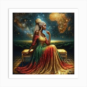 Afrofuturism 9 Art Print