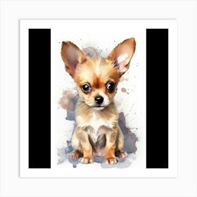 Chihuahua Painting Art Print