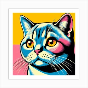 Catt. Art Print